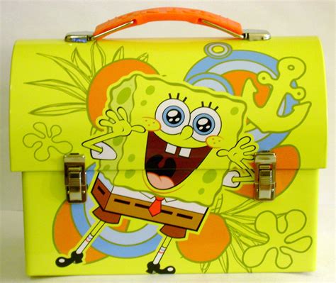 spongebob Tin Lunch Box for sale 